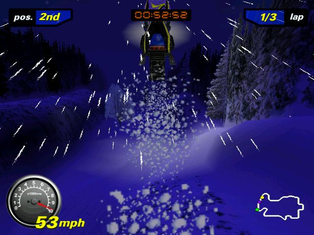 Polaris SnoCross screenshot 4 for Playstation